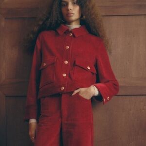 Sezane Antoinette sold out Corduroy Jacket size 36/4